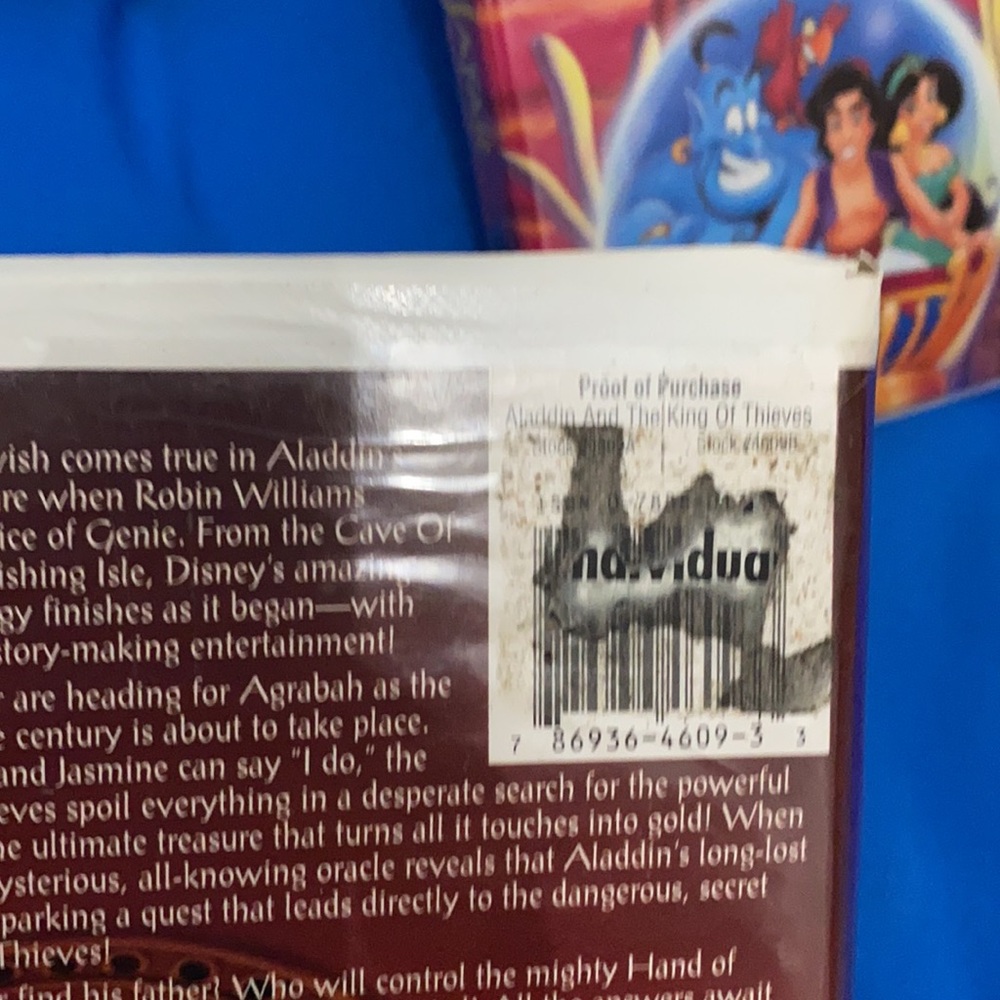 Disney Original Vintage Rare VHS Tapes Only One Owner Since Released Includes 3 - Picture 13 of 16